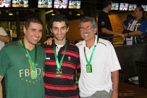 All Events 1.ª Divisão: Fábio Grossi (2.º), Renan Zoghaib (1.º) e Márcio Vieira (3.º)