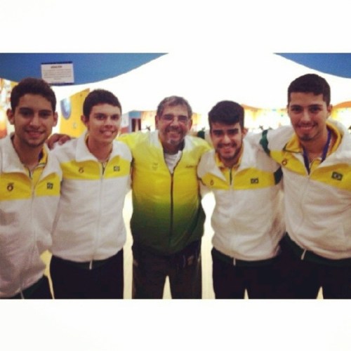 Bernardo, Thiago, Benê Villa, João e Bruno