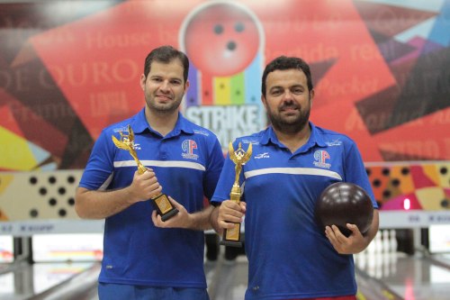 Duda Leão e Maurício Schuster