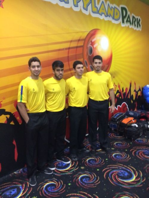 Bernardo, João, Thiago e Bruno