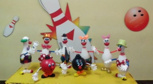 Bonecos criados e confeccionados por William Macedo